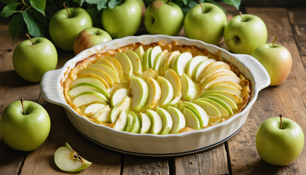 découvrez la recette légère de l'invisible aux pommes, sans sucre ni beurre, pour un dessert gourmand et sain.
