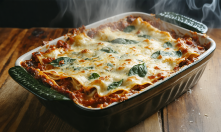 découvrez notre recette facile et savoureuse de lasagnes gourmandes aux épinards frais, un plat équilibré et plein de saveurs pour régaler toute la famille.