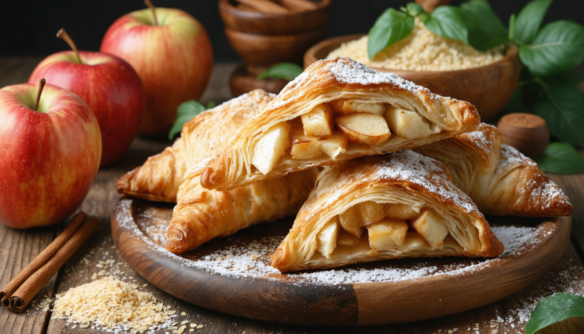découvrez la recette saine des chaussons aux pommes à la semoule, sans sucre ni beurre, pour un dessert gourmand et léger.