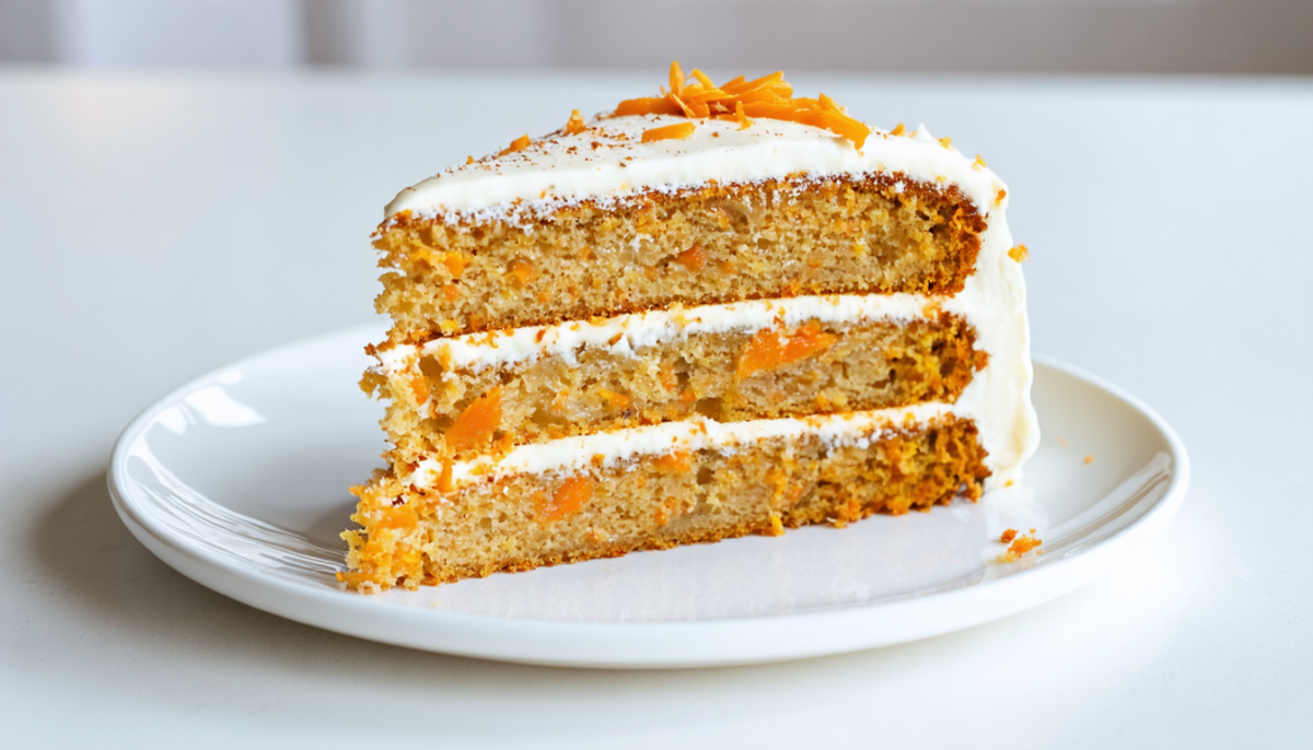 découvrez notre recette de gâteau à la carotte, une douceur légère et savoureuse, sans sucre ni beurre, idéale pour une pause gourmande saine et équilibrée.
