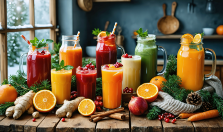 découvrez nos recettes hivernales de jus et smoothies pour booster votre énergie et bien profiter de la saison froide avec des boissons saines et revitalisantes.