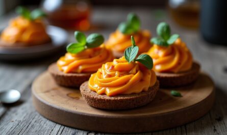 Délices gourmands : chaussons à l'aubergine et au beurre de cacahuète