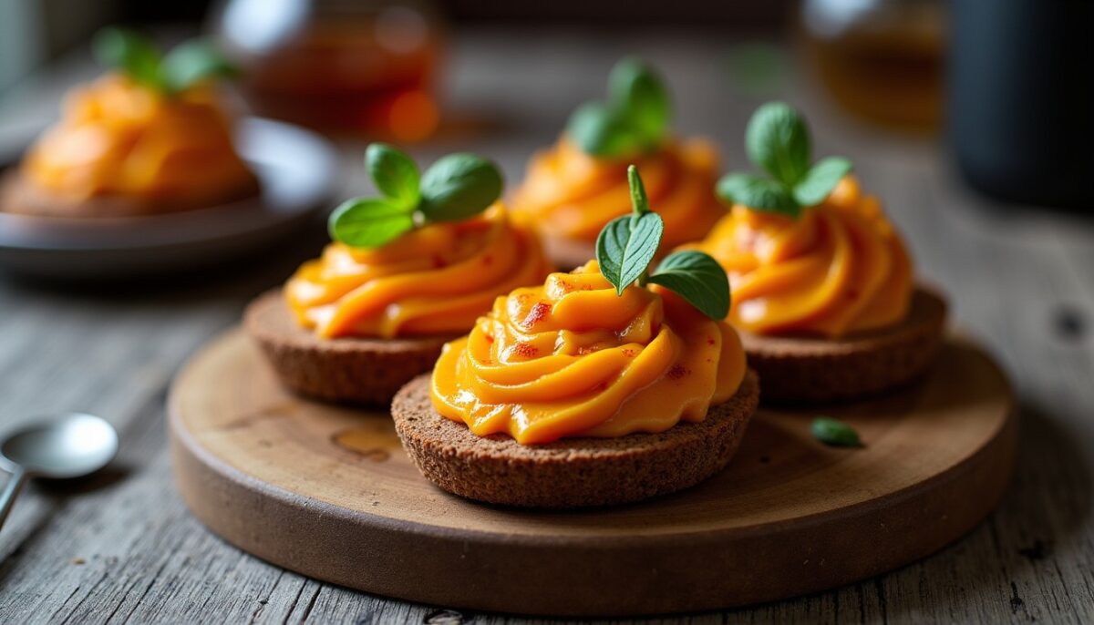 Délices gourmands : chaussons à l'aubergine et au beurre de cacahuète