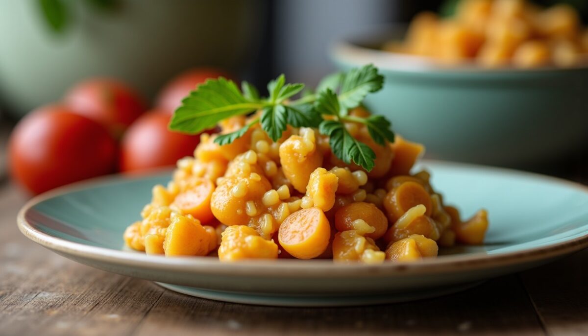 Délice croquant : salade vitaminée au chou-fleur frais