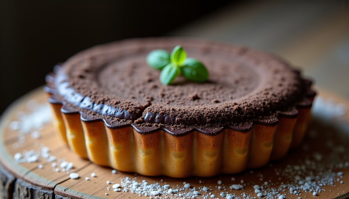 Délice chocolaté à la fraîcheur mentholée : la tarte incontournable