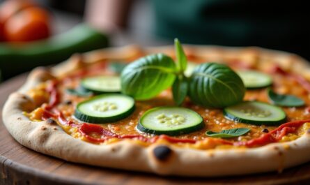 La courgette : l'ingrédient star pour une pizza savoureuse et originale