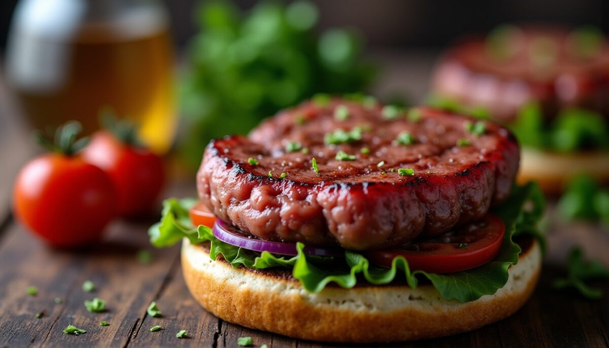 Alternatives savoureuses aux steaks de viande pour des burgers gourmands