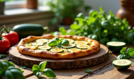 Délicieuse galette maison à la courgette : une recette simple et fraîche