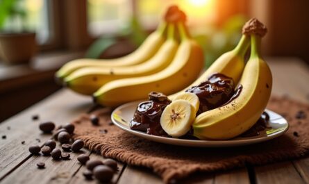 Délice santé : Bananier au chocolat sans sucre, beurre ni gluten