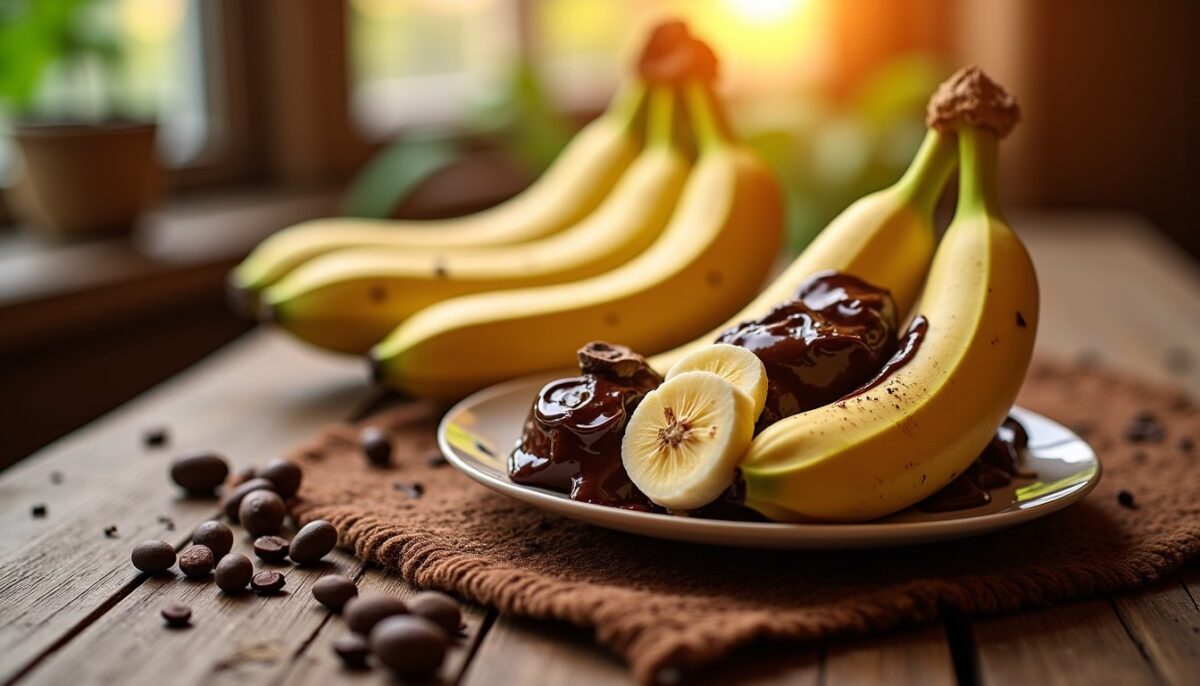 Délice santé : Bananier au chocolat sans sucre, beurre ni gluten