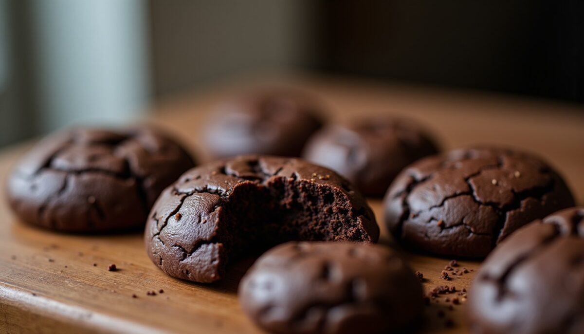 Délice Croquant : Cookies Intense Chocolat au Beurre de Cacao
