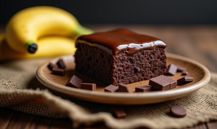 Délice gourmand : Confiture maison au chocolat et à la banane