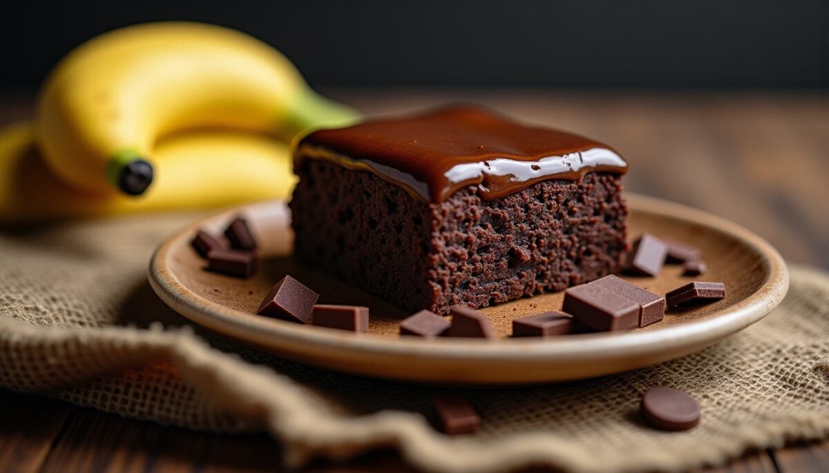 Délice gourmand : Confiture maison au chocolat et à la banane