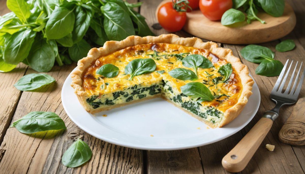 découvrez notre recette de quiche légère sans pâte aux épinards, un plat sain, savoureux et rapide à préparer, idéal pour un repas équilibré et gourmand.