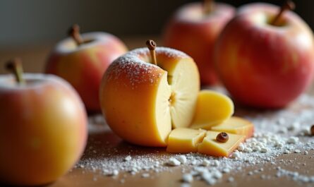 Délices onctueux à la pomme et à la vanille : une douceur à savourer