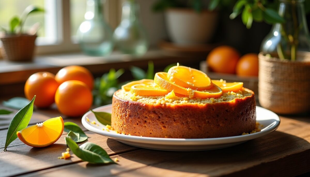 Délice moelleux : le cake à l'orange revisité