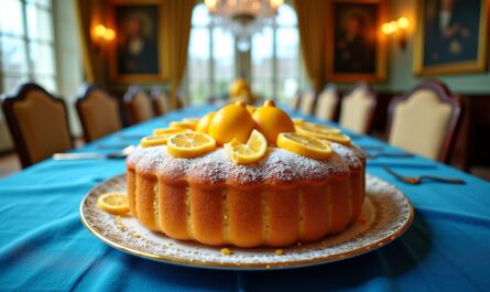 Délice royal : la couronne des rois revisitée au citron
