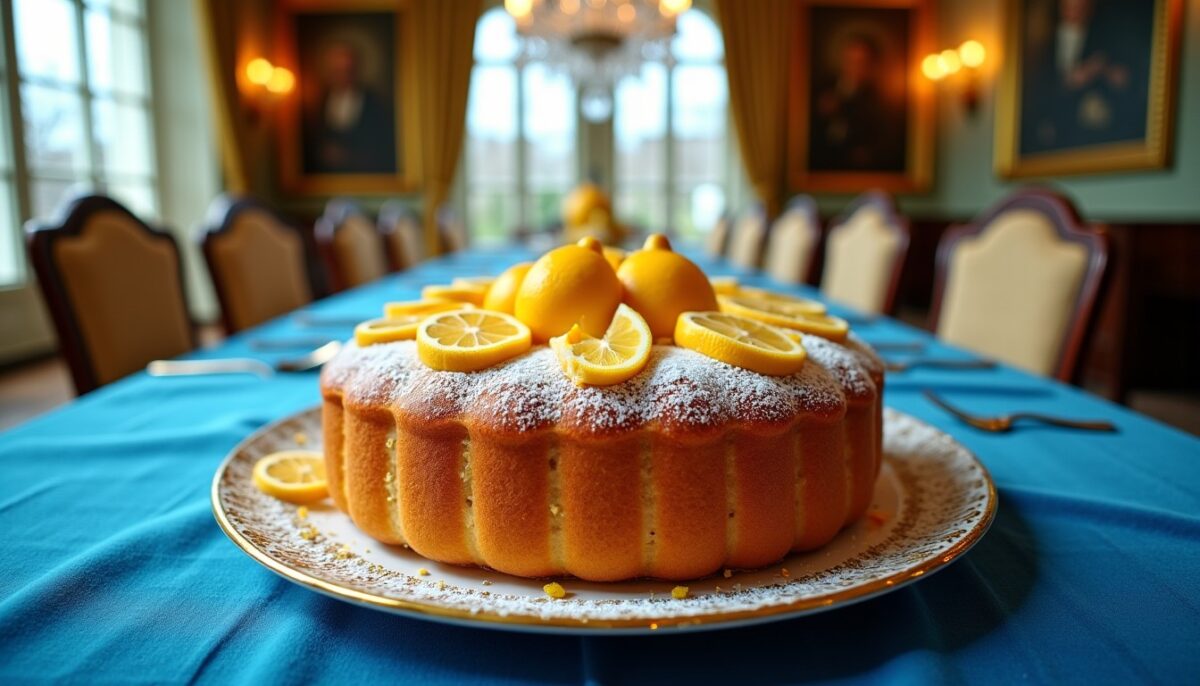 Délice royal : la couronne des rois revisitée au citron