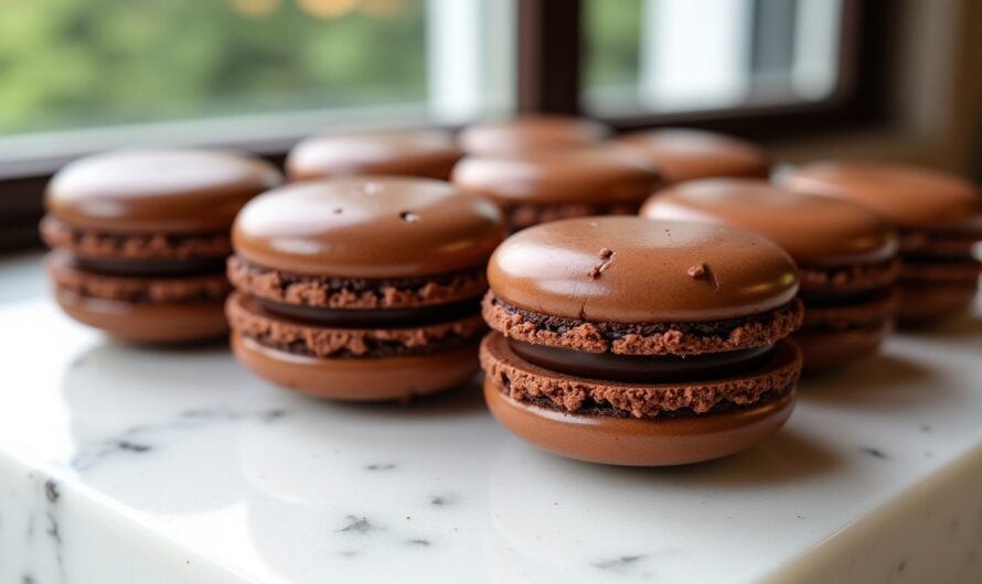 Les délices chocolatés : les macarons d&rsquo;exception signés Valrhona