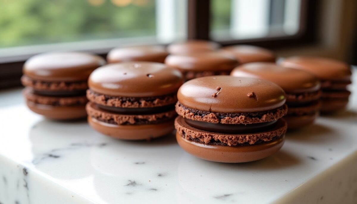 Les délices chocolatés : les macarons d'exception signés Valrhona